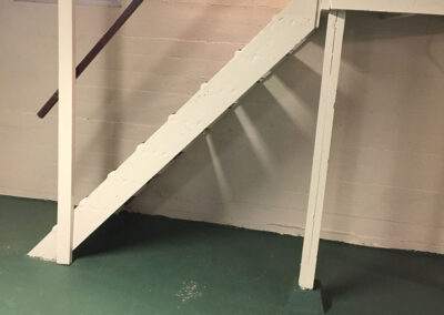 basement finishing before pic