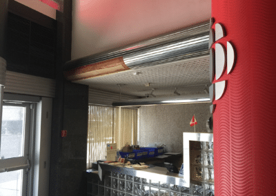 Commercial foyer renovation by clarke construction projects