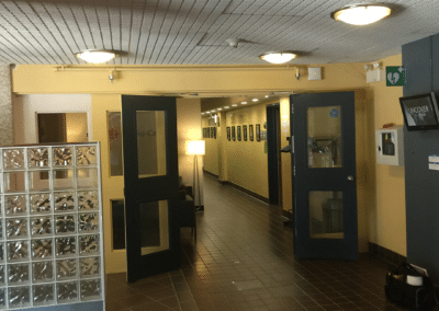 drop ceiling construction by clarke construction projects